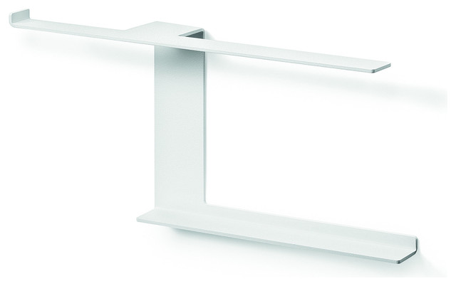 Lb Wall Mounted Toilet Paper Roll Holder With Magazine Rack Lb Wall Mounted Toilet Paper Roll Holder With Magazine Rack Aluminum Contemporary Holders By Agm Home