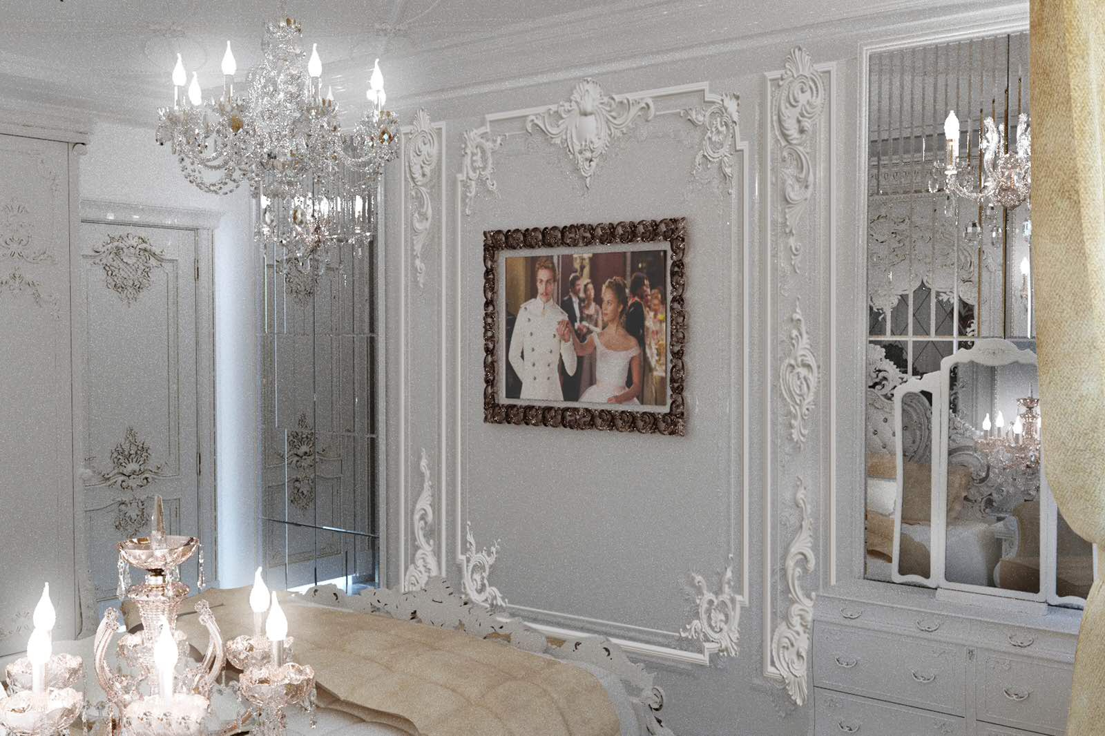 Дизайн-проект двухкомнатной квартиры площадью 70 кв.м