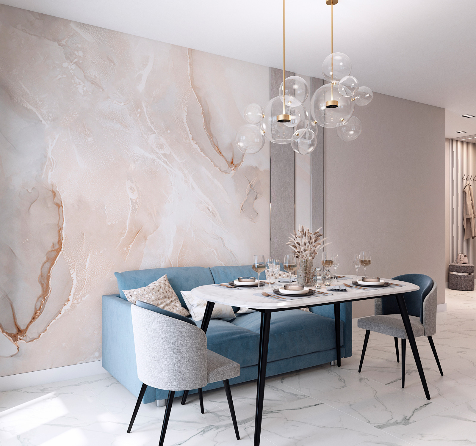 3-х комнатная квартира в ЖК Гранд Авеню