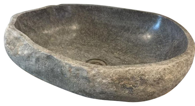 Small Stone Sink Balinese Granite