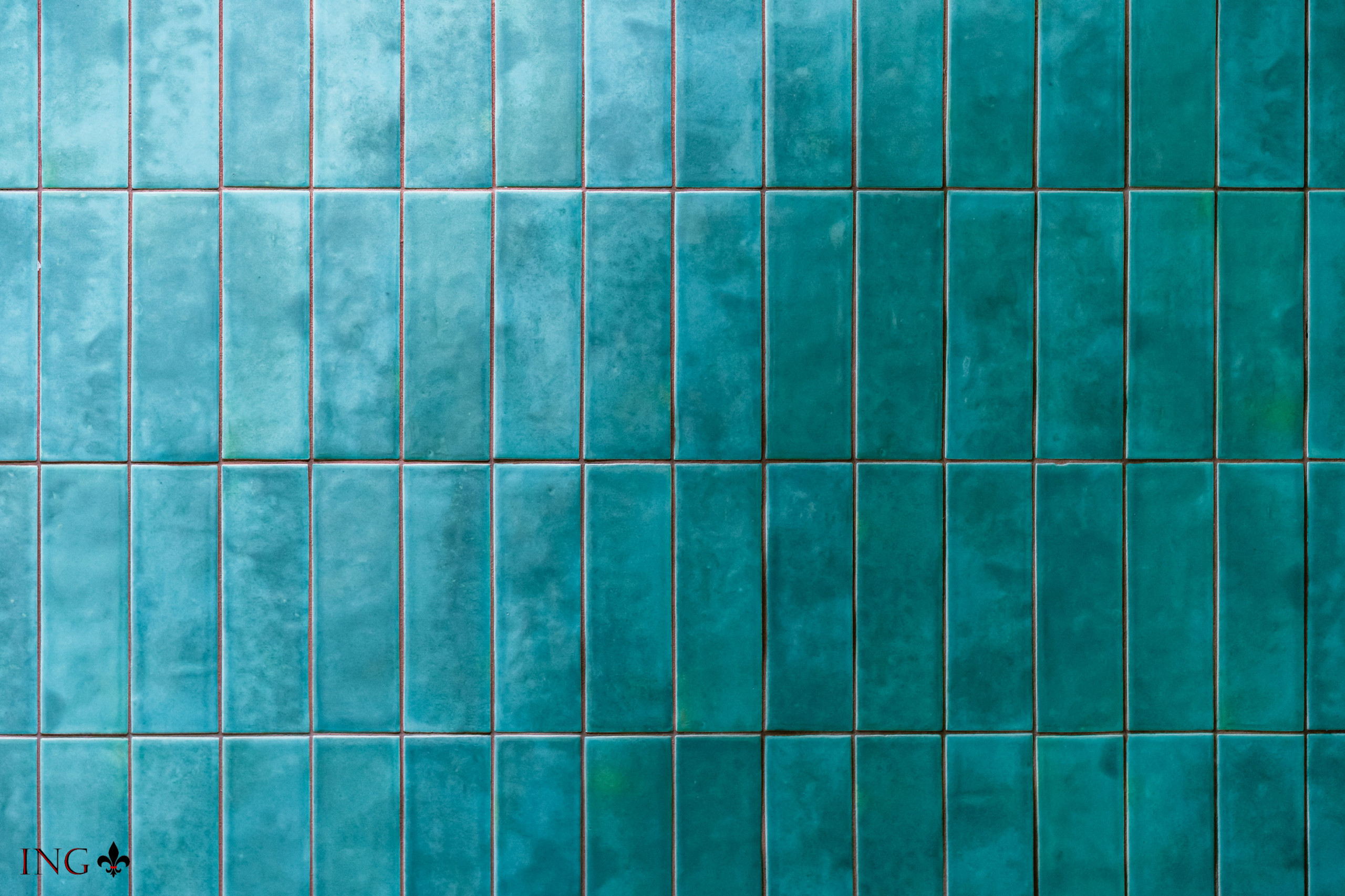 Close up of Installed Shower Tile