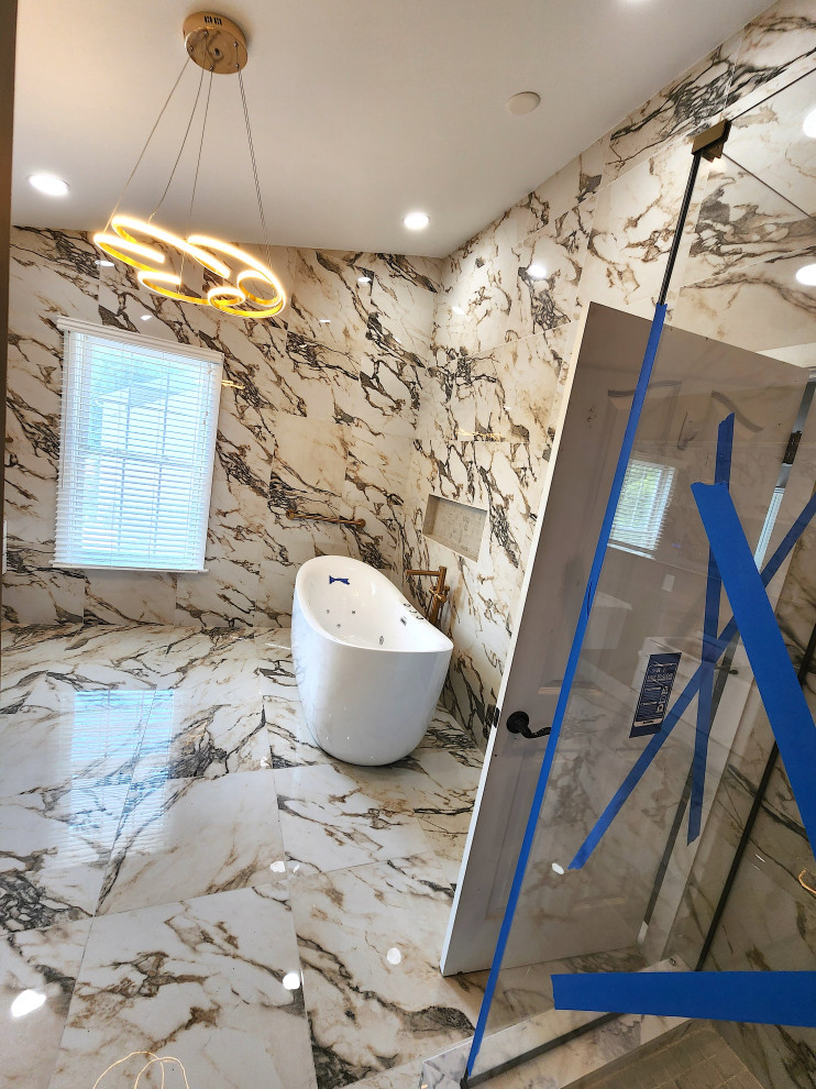 Modern Master Bath Remodel