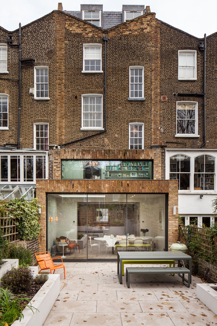 Caledonian rear extension contemporary-exterior