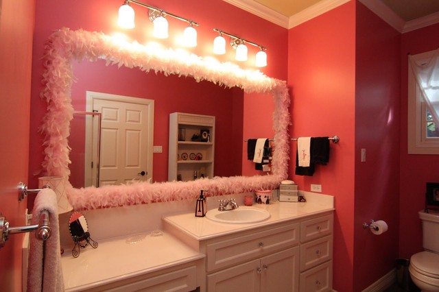 girly girl bathroom remodel - contemporary - bathroom - austin -