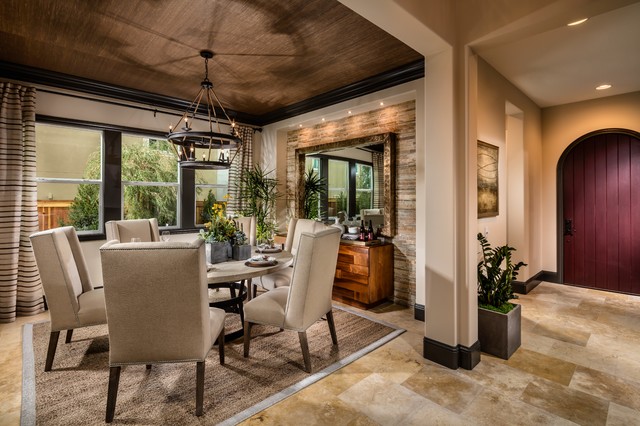 Transitional Dining Room clasico-renovado-comedor