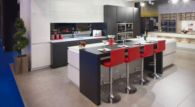 Handleless Kitchen Range koek