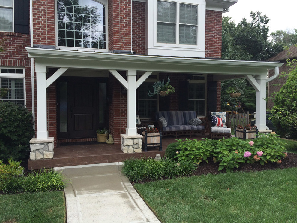 Front Porch - Traditional - Porch - Cincinnati - by WiFIVE ...