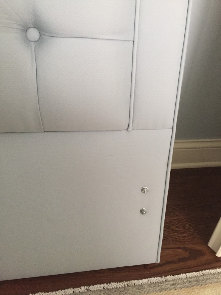 Upholstered headboard adapter advice needed!