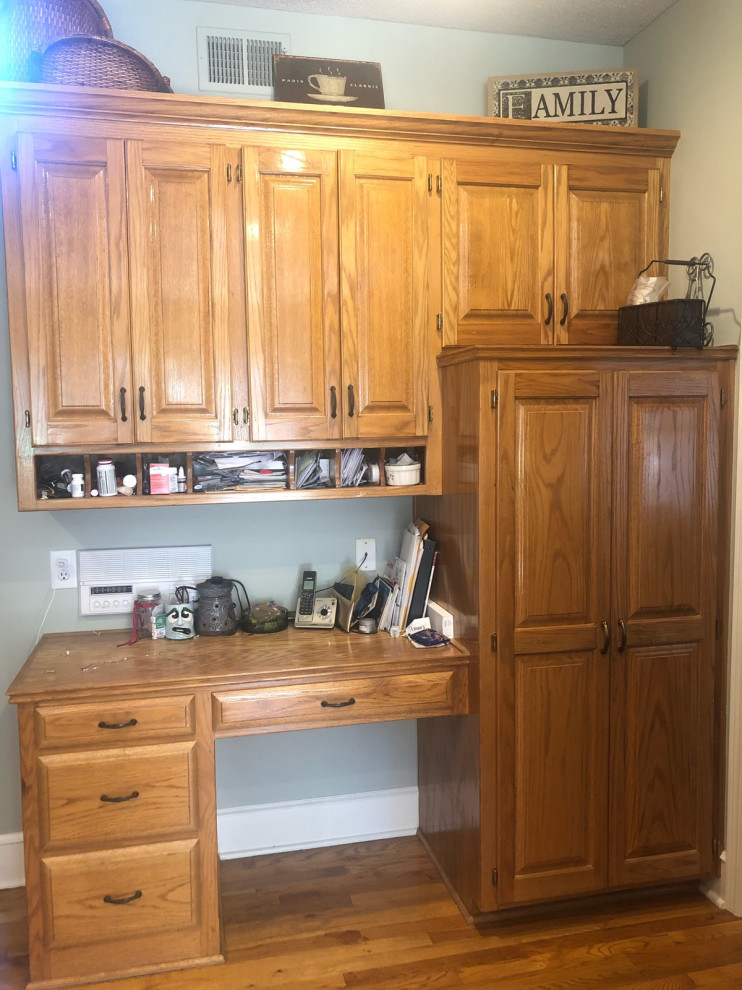 Need advice for new pantry area to replace kitchen desk