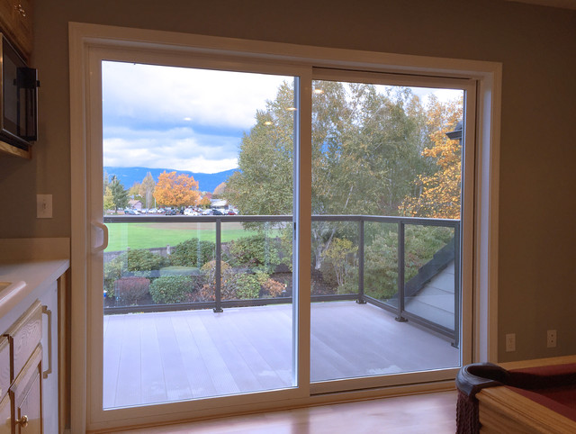 Lake View Renovation transitional-balcony