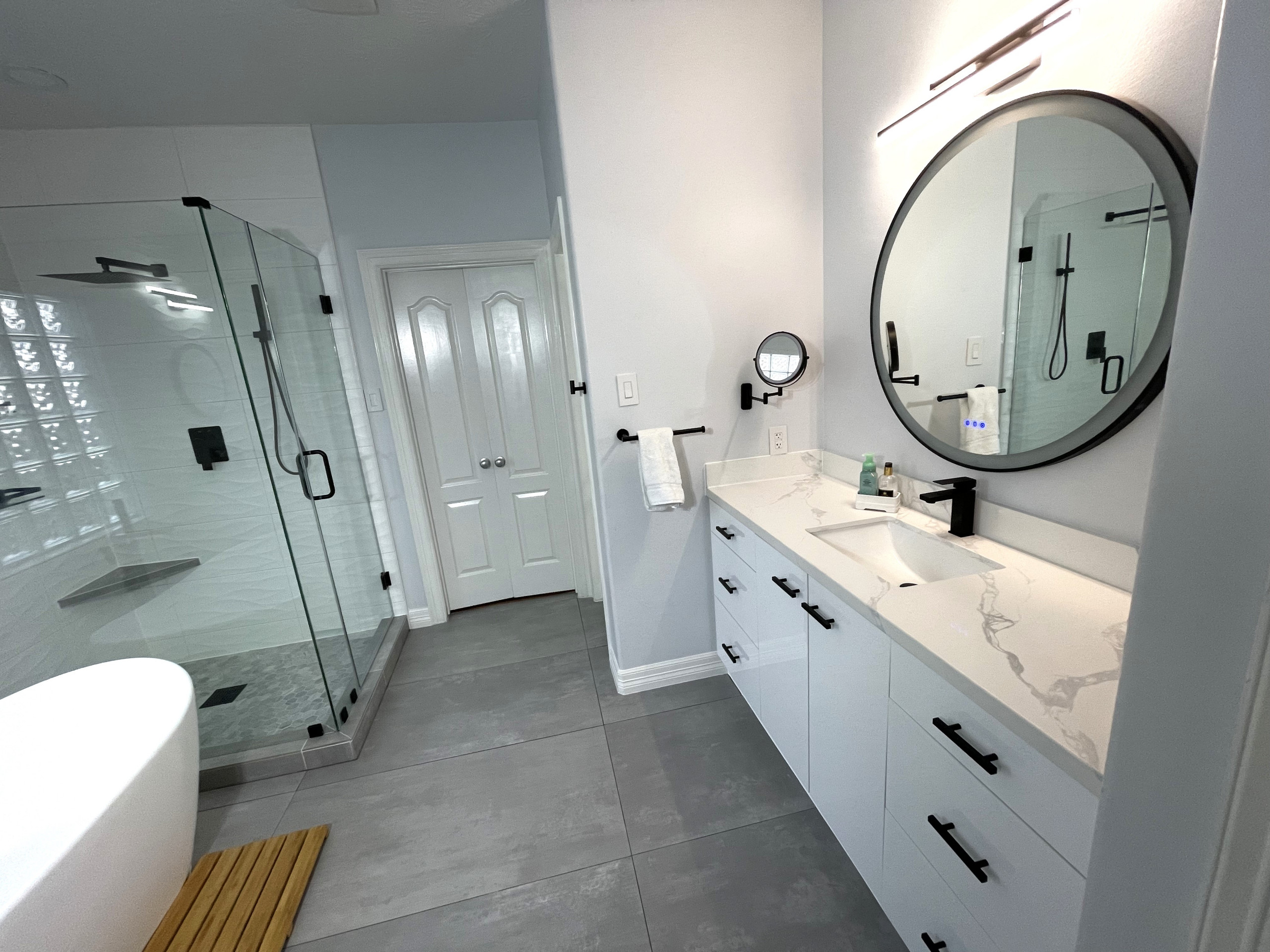 Complete Primary Bathroom Remodeling in Cinco Ranch Katy, TX