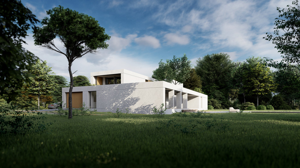 Минималистичный коттедж