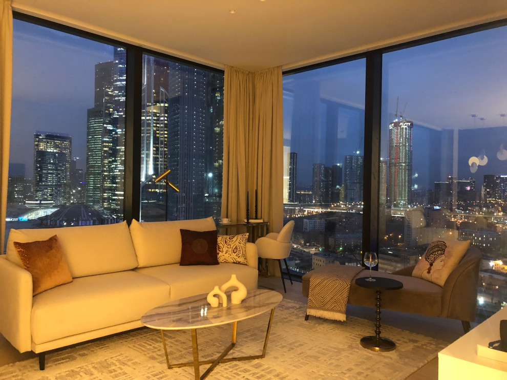 Хоумстейджинг апартаментов для долгосрочной аренды в Capital Towers