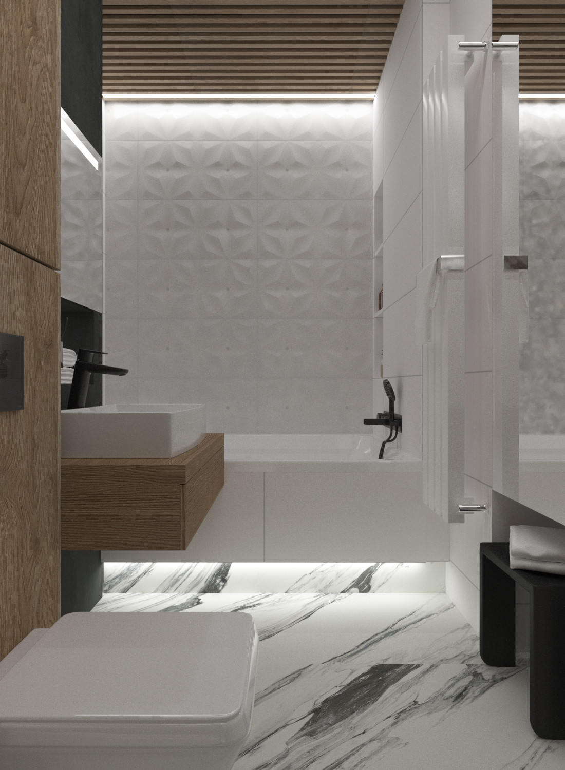 Современная квартира для дружной семьи