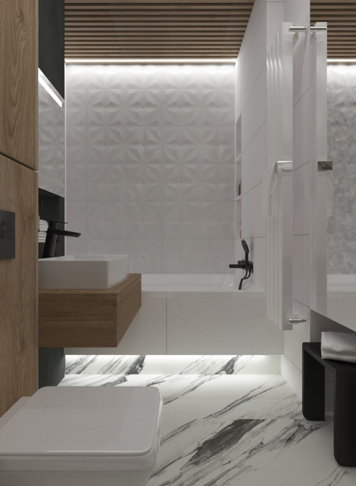 Современная квартира для дружной семьи