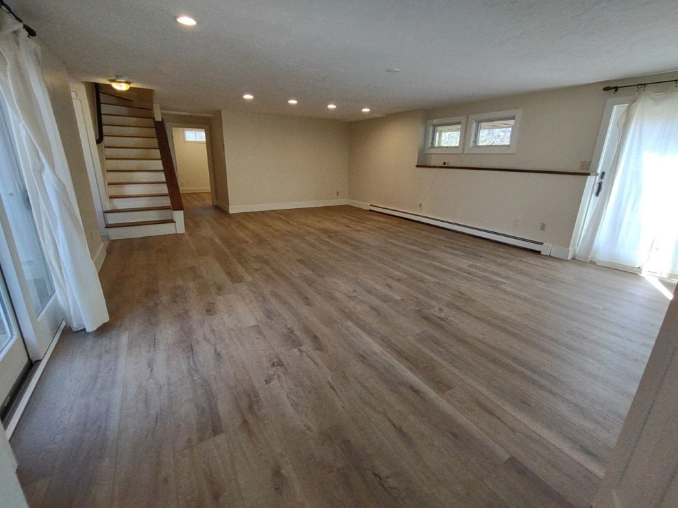 Coretec Laminate Floor In Basement