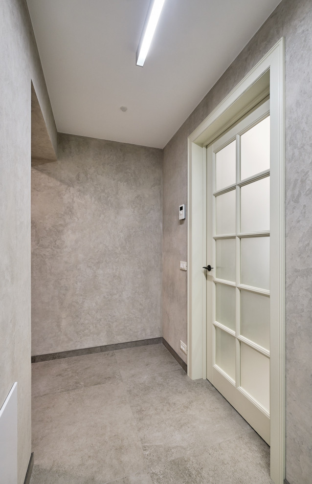 Кантри Ral 1013 в интерьере дома