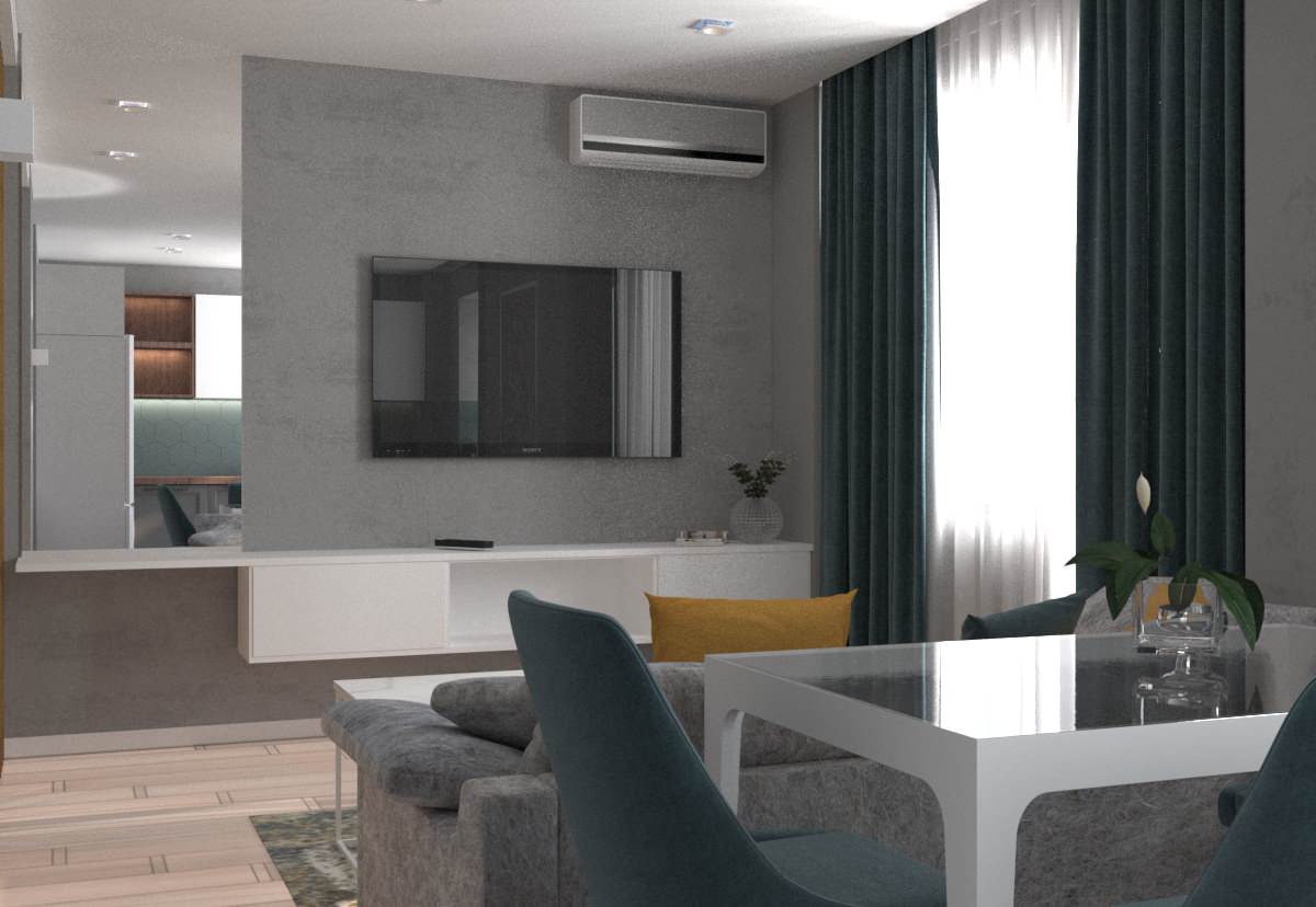 Дизайн-проект квартиры ул.Победы