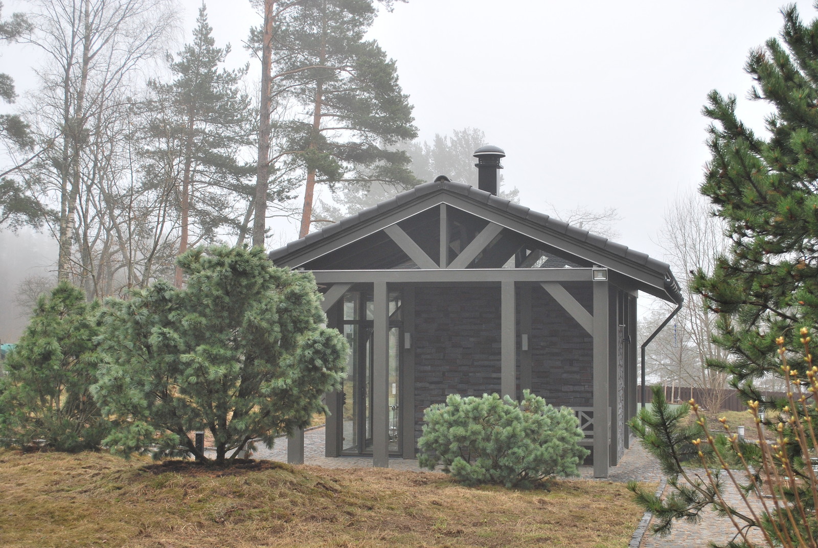 Сад натуралистического стиля