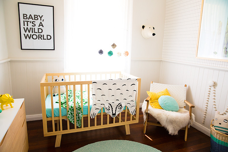 Inspiration for a contemporary nursery in Other.