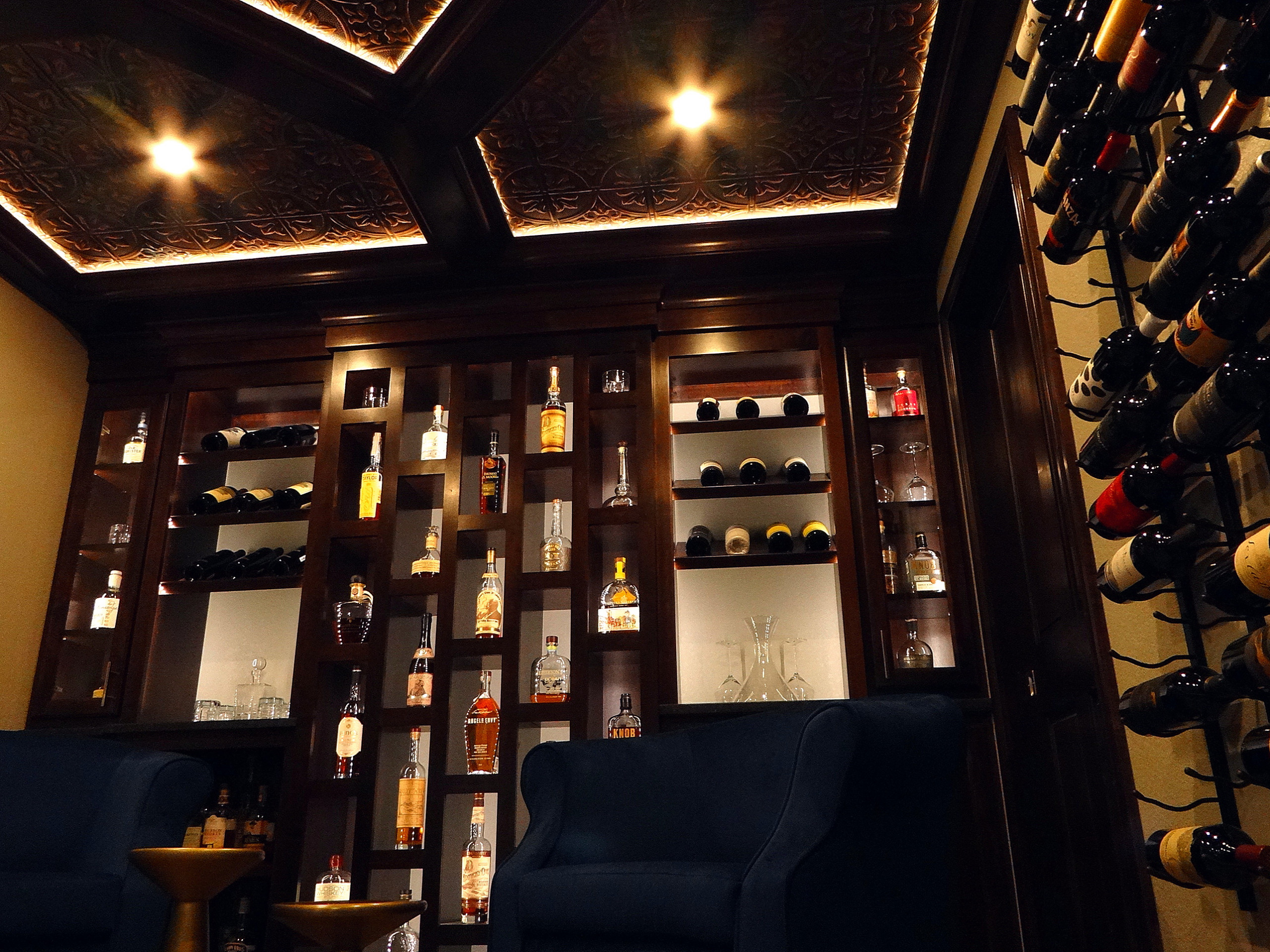 Sussex Residence - Lower Level Wine Room
