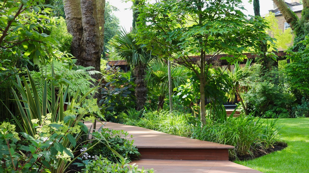 Tropical home design in London.