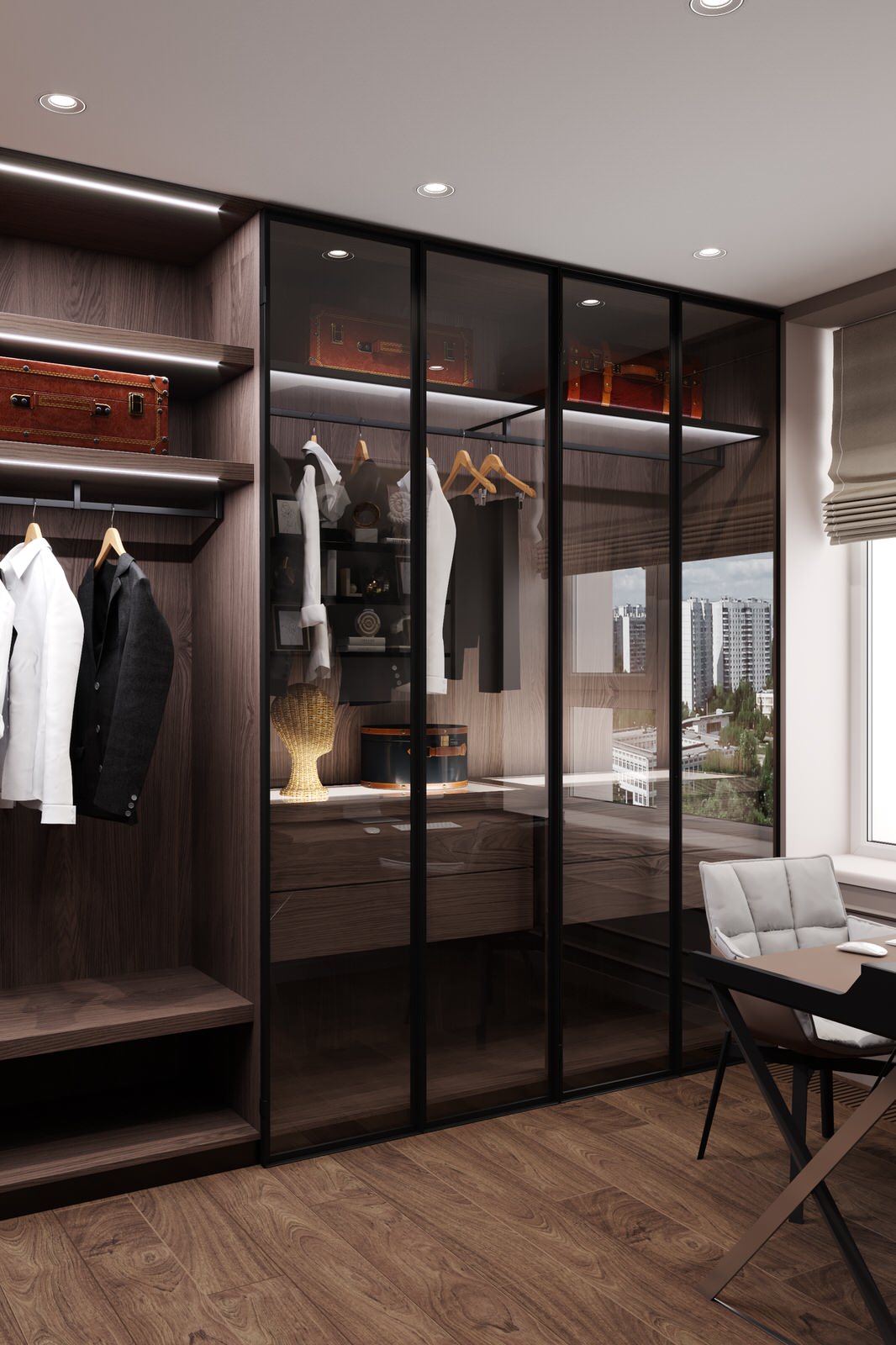 Квартира 102 кв. м. в современном стиле ЖК Life- Ботанический сад.