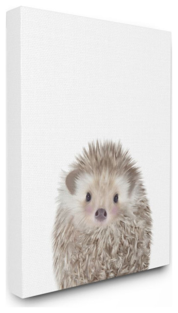 Baby Hedgehog Animal Kids Painting, 16