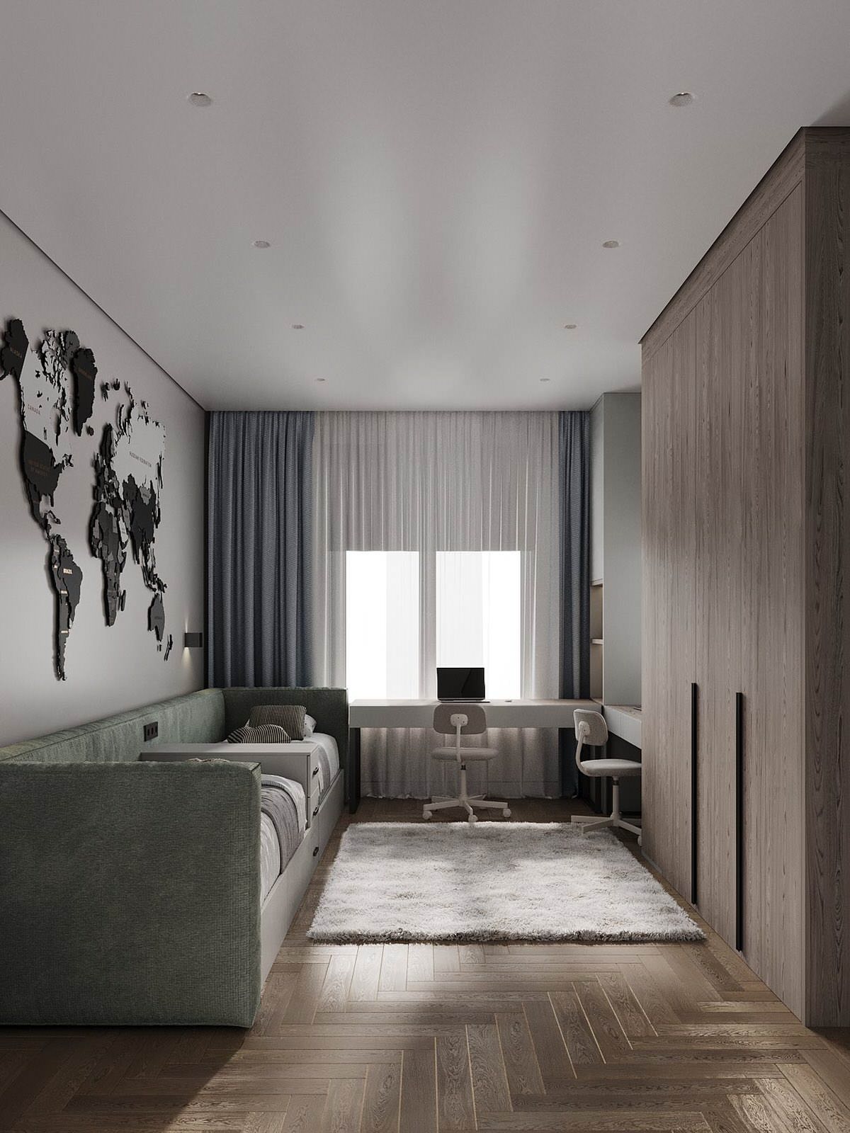 Дизайн интерьера квартиры в ЖК central avenue #PR-400