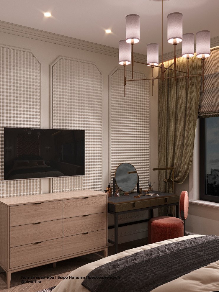 Черничная сюита с нотками ретро для семейного гнездышка