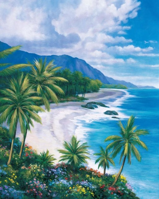 Tropical Paradise 1 Wall Mural