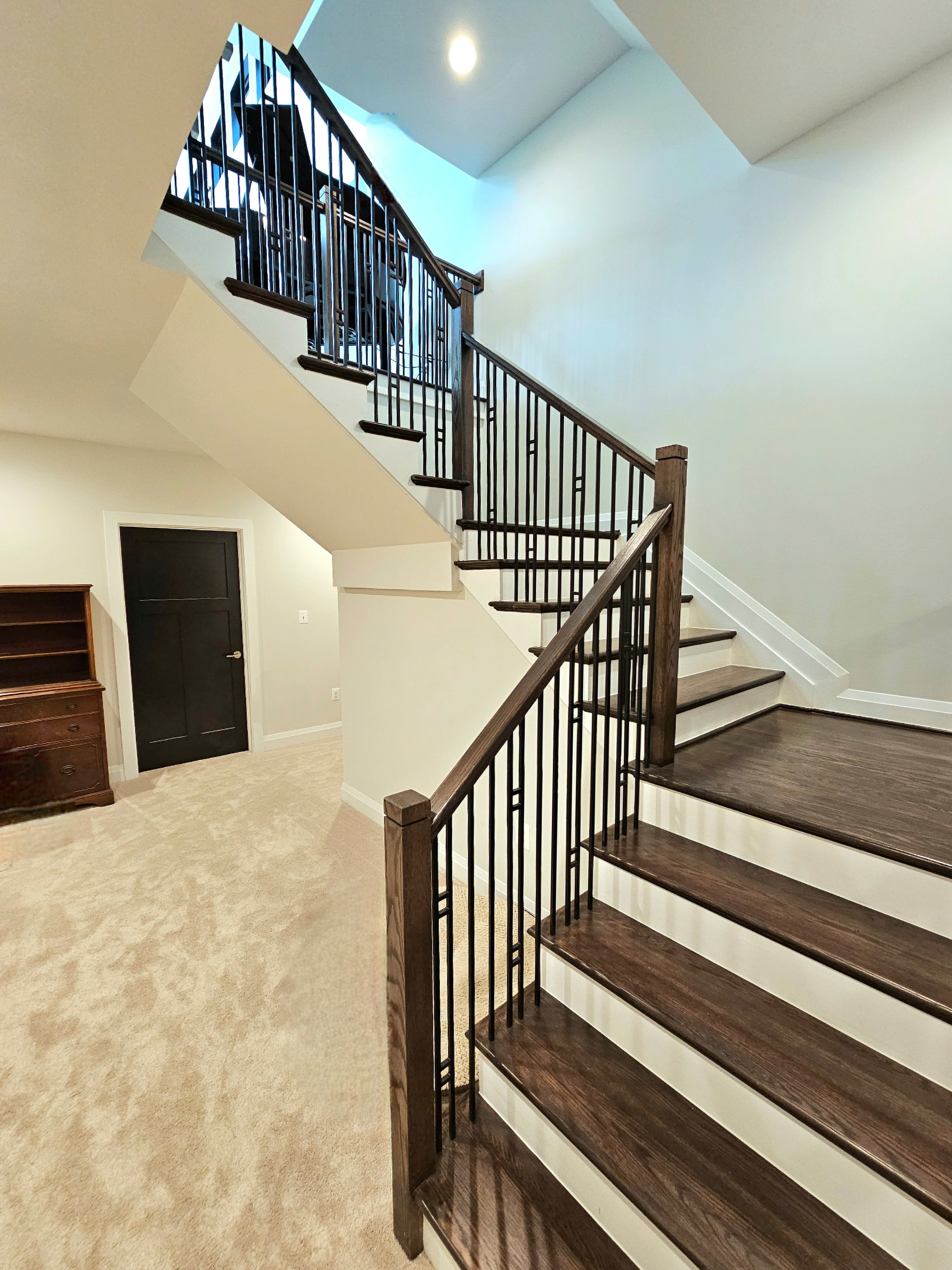 109_Impressive Floating Staircase in Countryside Retreat, Upper Marlboro, MD