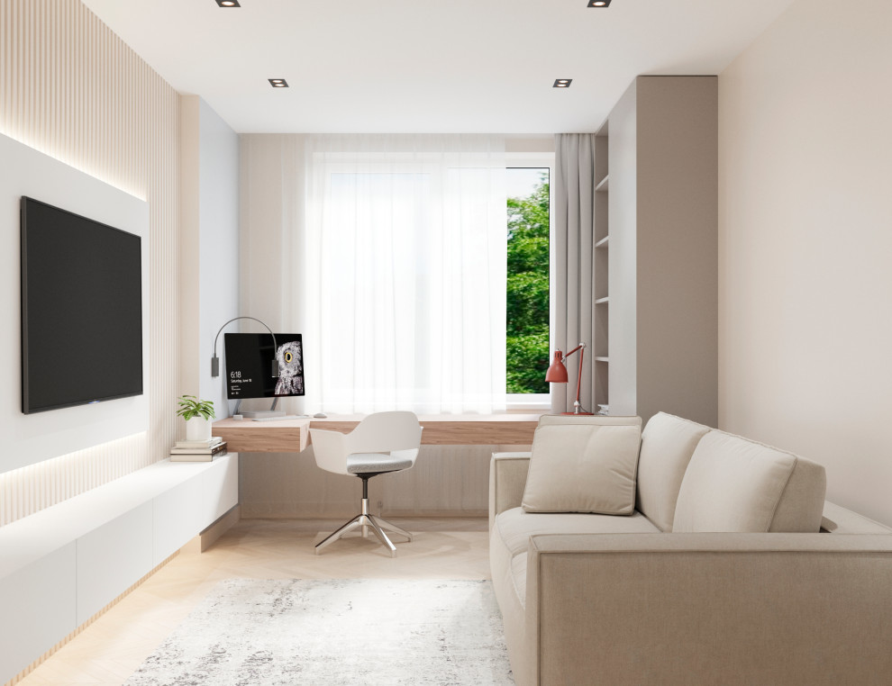 ЖК Гагаринский. Однокомнатная квартира для молодой девушке.