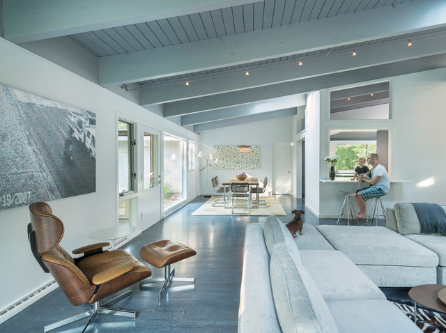 Rosenwald House midcentury-living-room