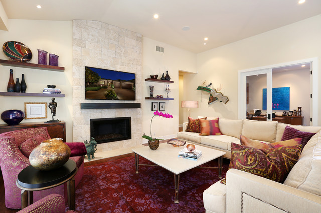 Metzger Residence contemporary-living-room