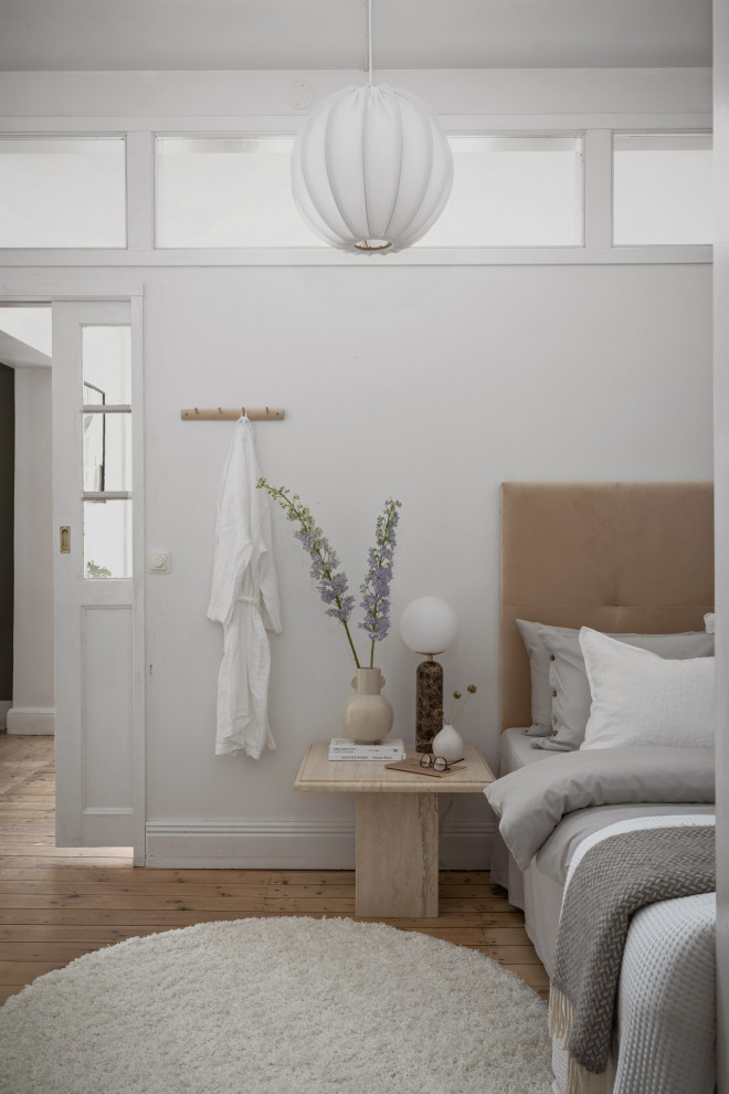 Inspiration för ett minimalistiskt sovrum