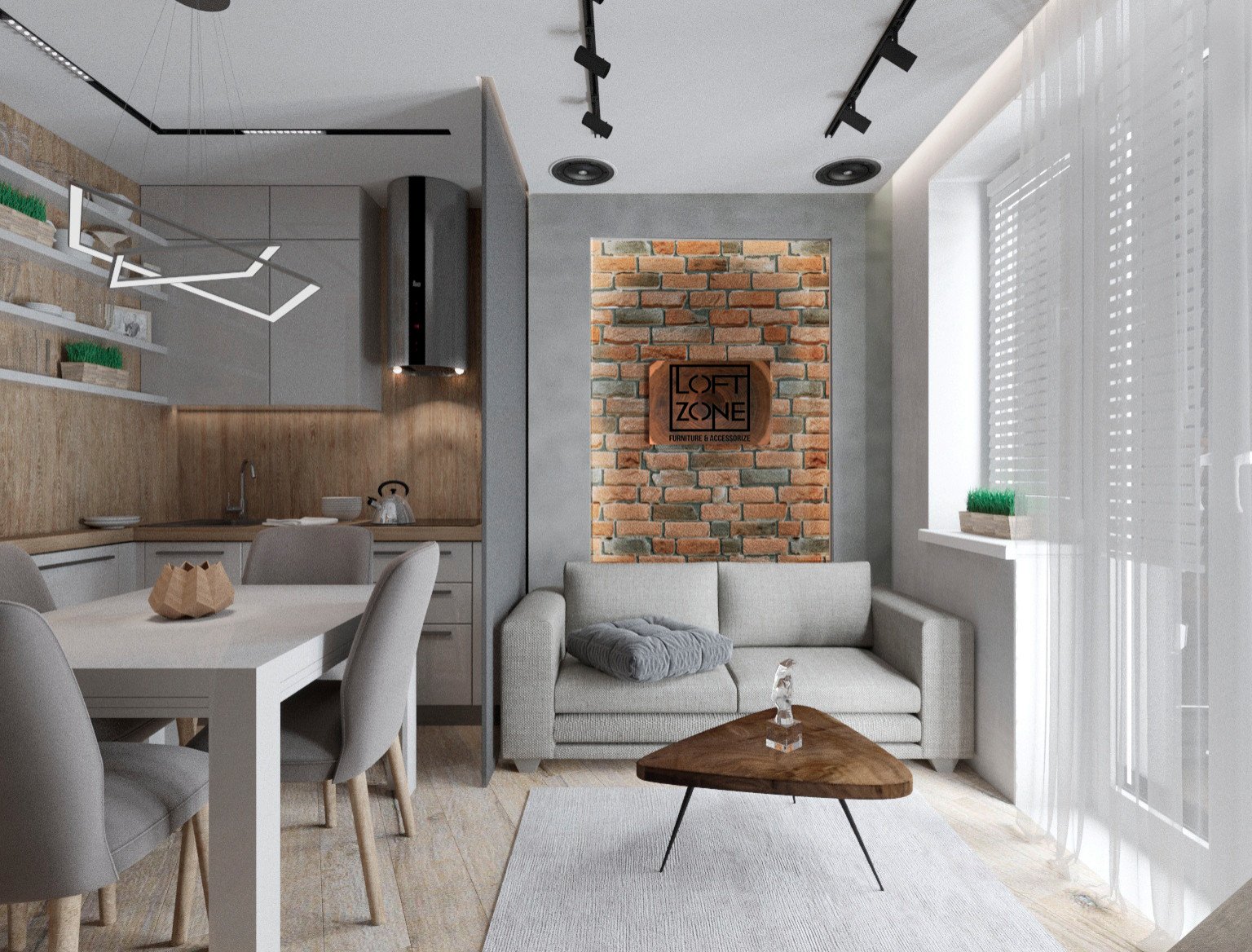 Дизайн проект в ЖК Город