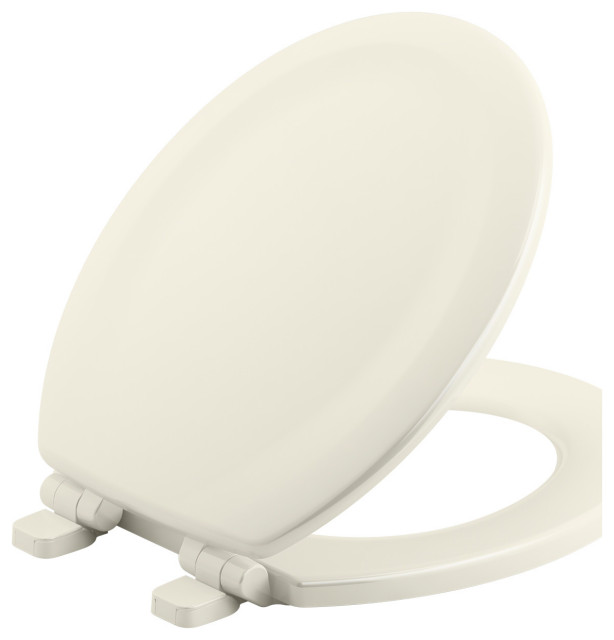 Kohler K-20467 Stonewood Round Closed-Front Toilet Seat - Toilet Seats ...