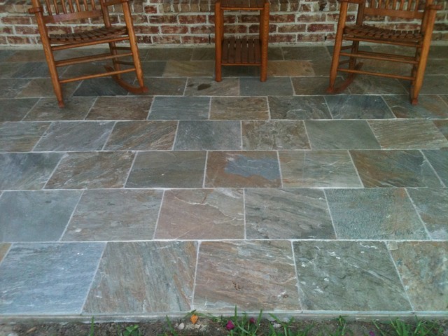 Autumn-Slate-Patio---Traditional---Deck---Houston---by-...