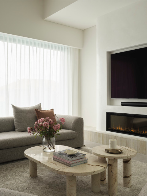 Putney Residence trendy-dagligstue