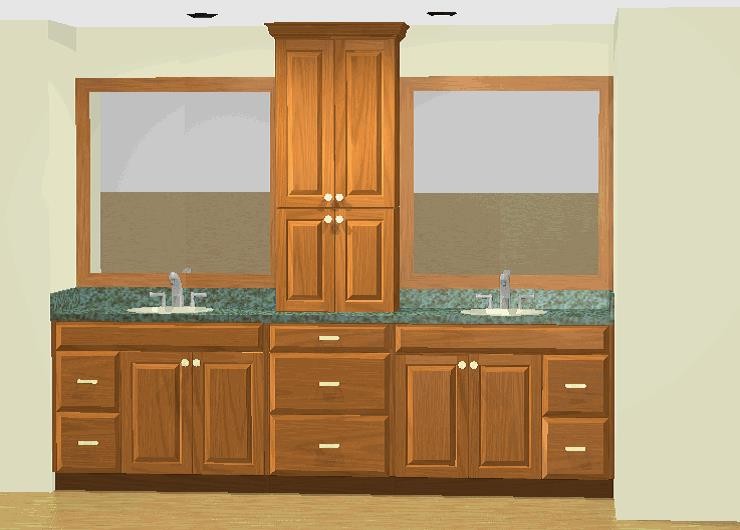 How wide should vanity light be? Twolight or threelight?