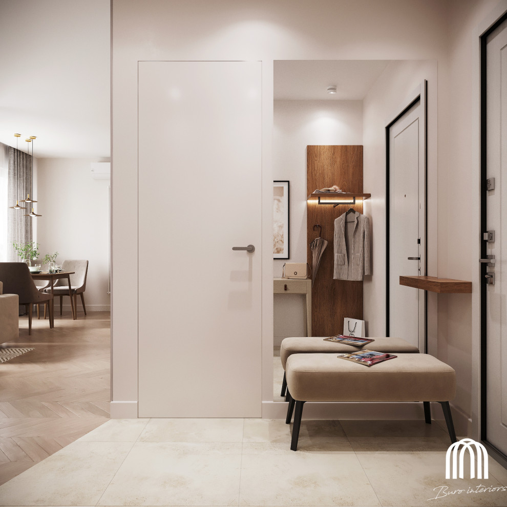 Проект 2-х комнатной квартиры. Новостройка.