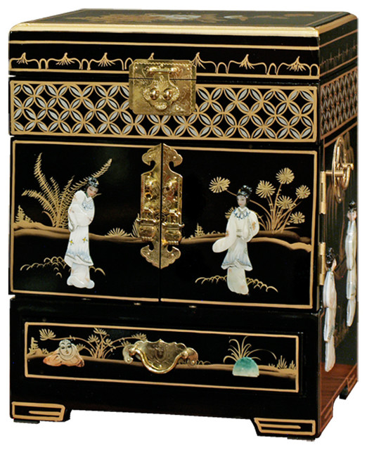 oriental jewelry box