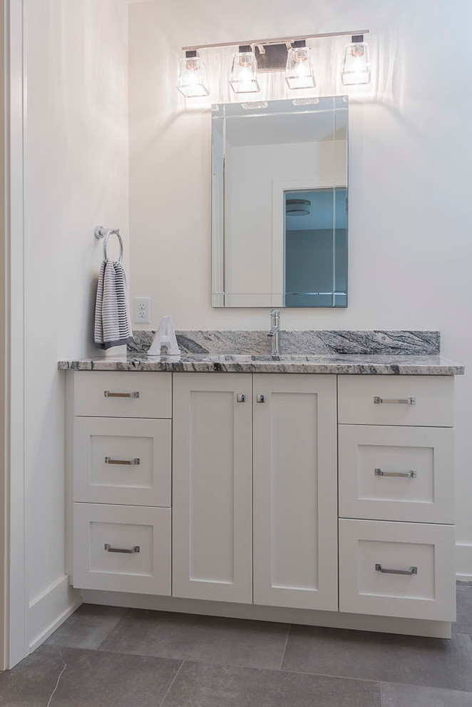 Bathroom - transitional master bathroom idea in Minneapolis