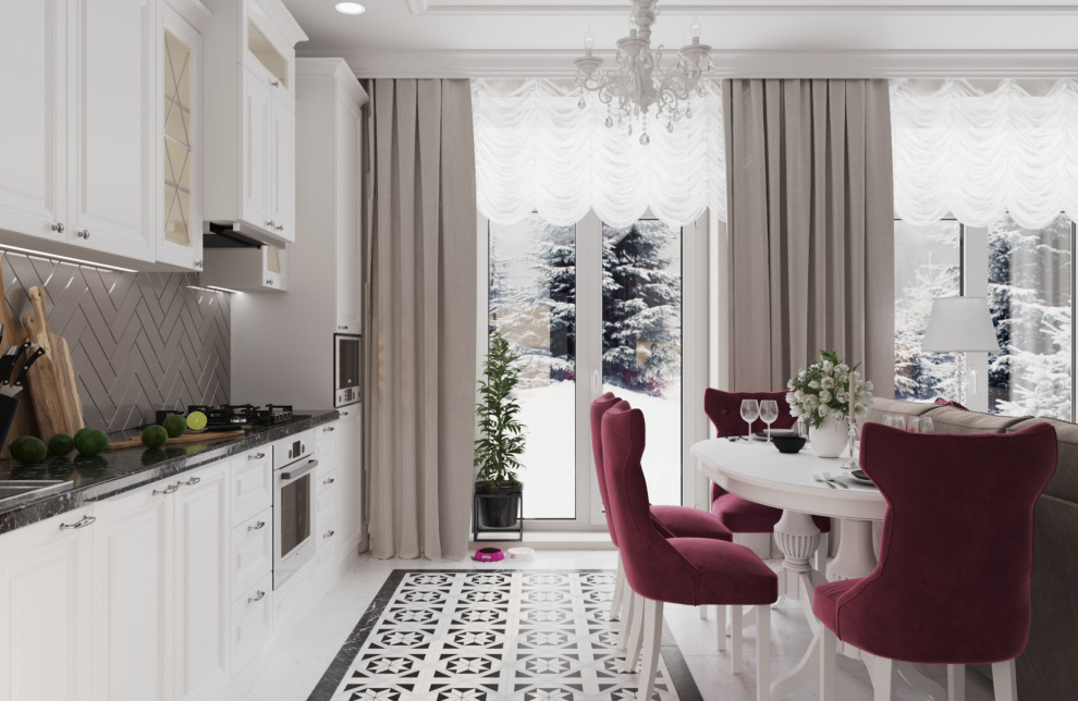 Неоклассика в таунхаусе