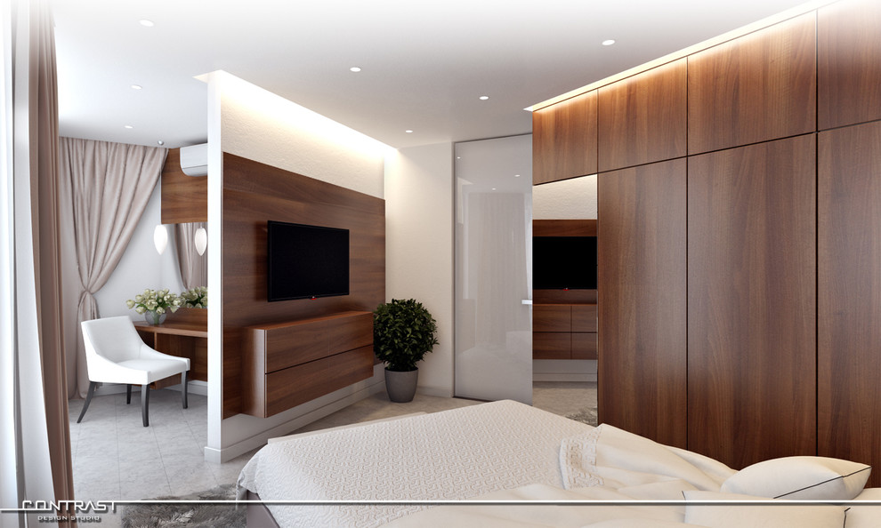 Спальня с будуарной зоной