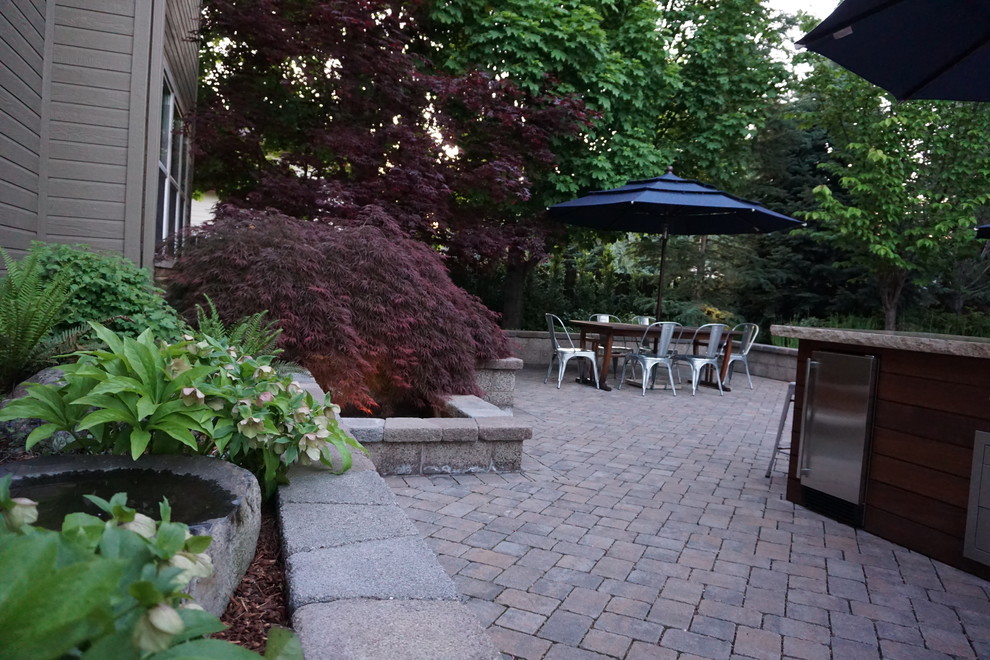 Patio - modern patio idea in Boise