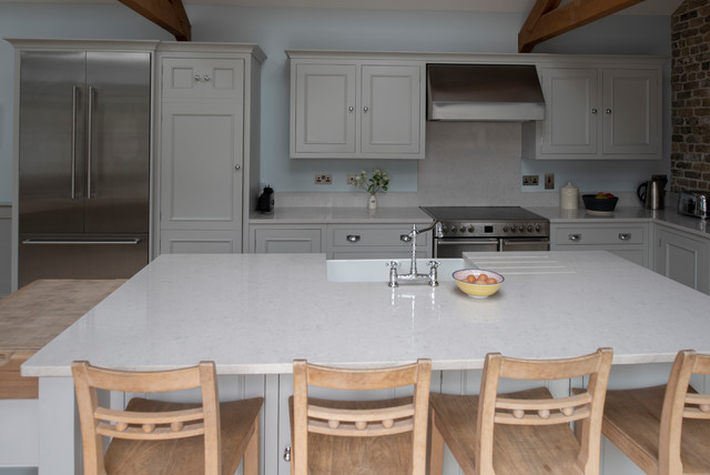 Barn conversion transitional-kitchen