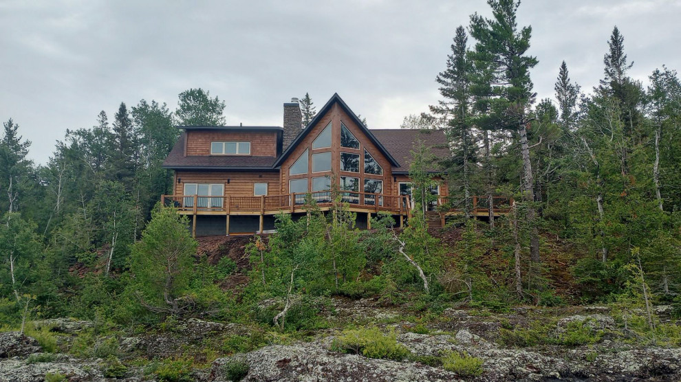 Copper Harbor Lake Home