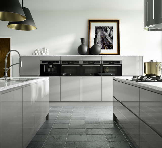 Sofia Pewter contemporary-kitchen